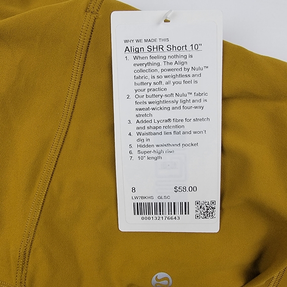Lululemon Align Super High Rise Short 10" - Picture 8 of 8